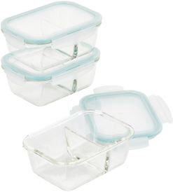 Purely Better 6-Pc. 25-Oz. Divided Food Storage Containers