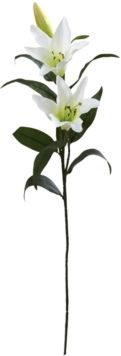 26.5" Lily Artificial Flower, Set of 12