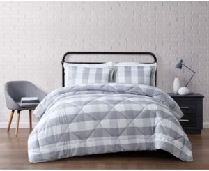 Everyday Buffalo Plaid Full/Queen Comforter Set Bedding