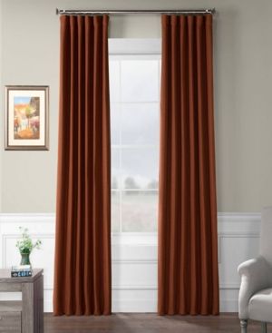 Exclusive Fabrics Furnishings Bellino Blackout Curtain 108" x 50" Curtain Panel