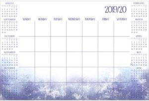 Cosmic 2019-2020 Academic Calendar