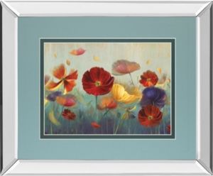 In My Garden by Sandra Iafrate Mirror Framed Print Wall Art, 34" x 40"