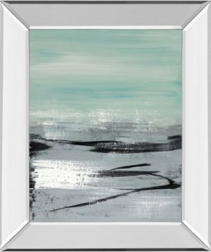 Beach Ii by Heather Mcalpine Mirror Framed Print Wall Art, 22" x 26"