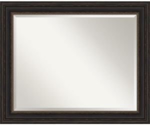 Accent Framed Bathroom Vanity Wall Mirror, 33" x 27"