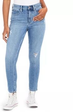 High-Rise Tummy-Control Skinny Jeans