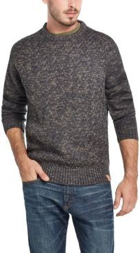 Stitch Marl Crew Neck Sweater