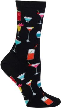 Tropical Drinks Fashion Crew Socks