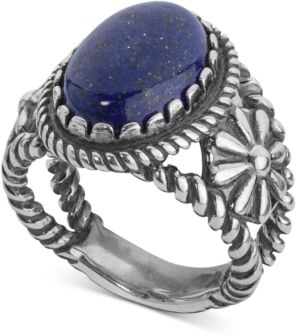 Lapis Lazuli Ring (5-1/5 ct. t.w.) in Sterling Silver