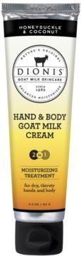 Hand and Body Goat Milk Cream, Honeysuckle and Coconut