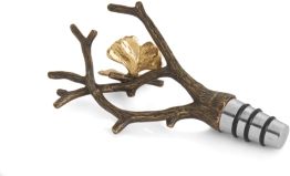 Butterfly Ginkgo Wine Stopper