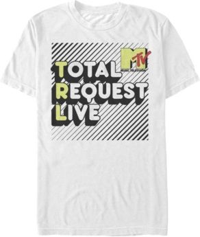 Total Request Live Bubble Letters Short Sleeve T-Shirt