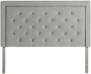 by Lucid Upholstered Headboard with Diamond Tufting, Twin