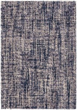 Cotton Tail Cross Thatch Gray 5'3" x 7'6" Area Rug