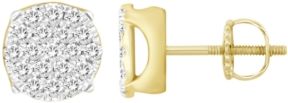 Diamond (1 ct. t.w.) Earring Set in 10K Yellow Gold