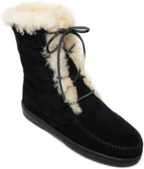 Juniper Sheepskin Lace-Up Boots Women's Shoes