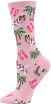 Tropical Spaniel Women's Novelty Socks