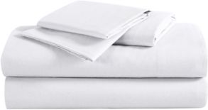 Miro Solid Excel Sheet Set, Twin Bedding