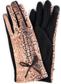 Leopard Jersey Touchscreen Glove