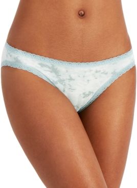 Lace Trim Bikini Underwear, Created for Macy's