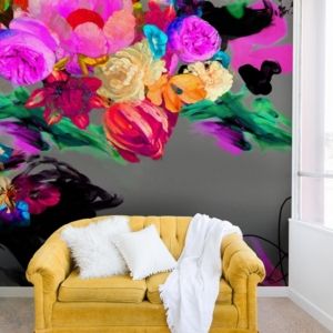 Biljana Kroll Floral Storm 8'x8' Wall Mural