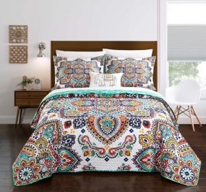 Chagit 8 Pc Queen Quilt Set Bedding