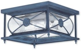 Providence 2-Light Outdoor Ceiling Mount