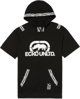 Short Sleeve Tape Hoodie