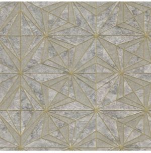 20.5" x 369" Los Cabos Marble Geometric Wallpaper