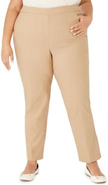 Plus Size Classic Allure Tummy Control Pull-On Pants