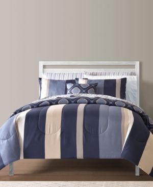 Austin Reversible 12-Pc. Queen Comforter Sets Bedding