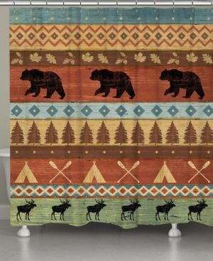 Bear Lodge Shower Curtain Bedding