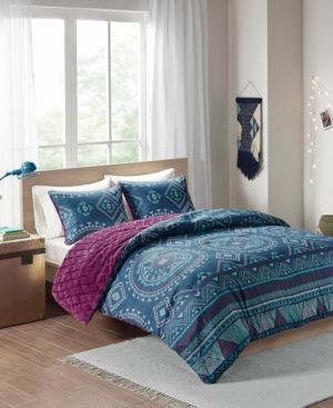 Ripley 2-Piece Reversible Twin Comforter Set Bedding