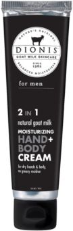 Hand Body Goat Milk Cream, Dionis Men, 3.3 oz