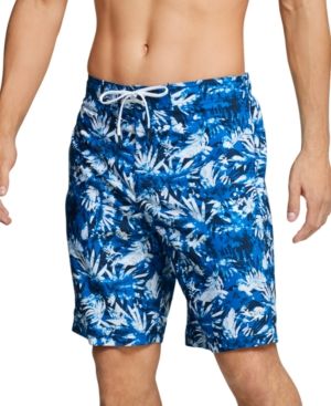 Bondi Ombre Gradient Floral 2-Way Stretch Upf 50+ 9" Board Shorts