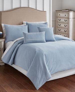 Cross Woven 6 Piece King Comforter Set Bedding