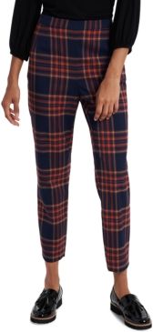 Warren Plaid Ankle Pants, Created for Macy's