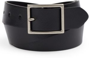 Faux Leather Belt, Created for Macy's