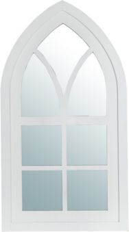 Cathedral Windowpane Wall Mirror