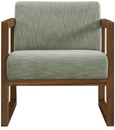 Modern Style Willow Wood Frame Chair
