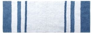 Broad Stripe Reversible Cotton Oversized Rug, 22" x 60" Bedding