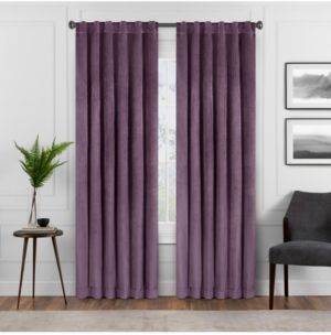 Harper Velvet Absolute Zero Blackout Window Panel, 95" x 50"