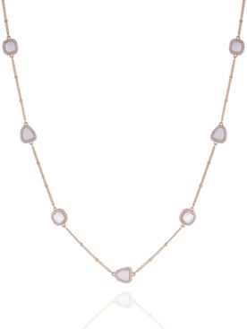 Shell Chic Long Station Necklace