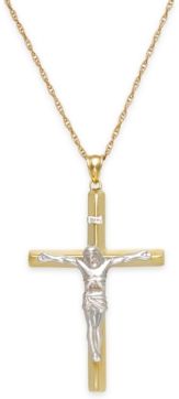 Crucifix Pendant in 10k Gold