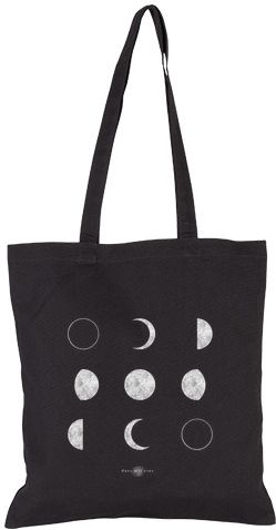 Tote bags, black color