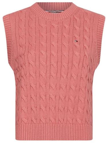 Tommy Hilfiger, Cardigan Ww0Ww34898 T1A Rosa, Donna, Taglia: XS