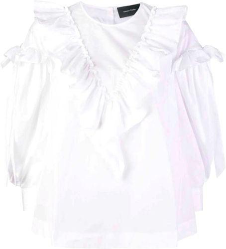 Simone Rocha, Shirt Bianco, Donna, Taglia: 2XS