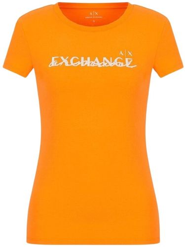 Armani, T-shirt 3Lytkd Yj5Uz Arancione, Donna, Taglia: XL