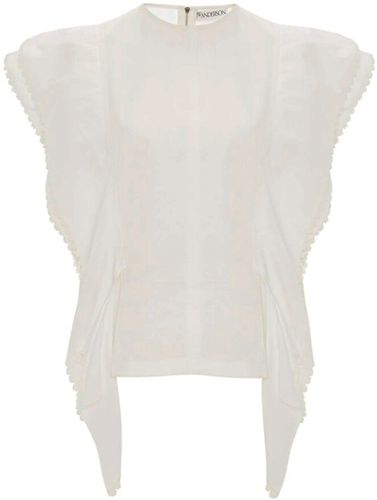 JW Anderson, Top Bianco, Donna, Taglia: XS