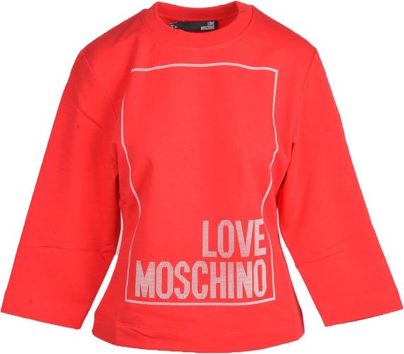 Love Moschino, Sweatshirt Rosso, Donna, Taglia: M