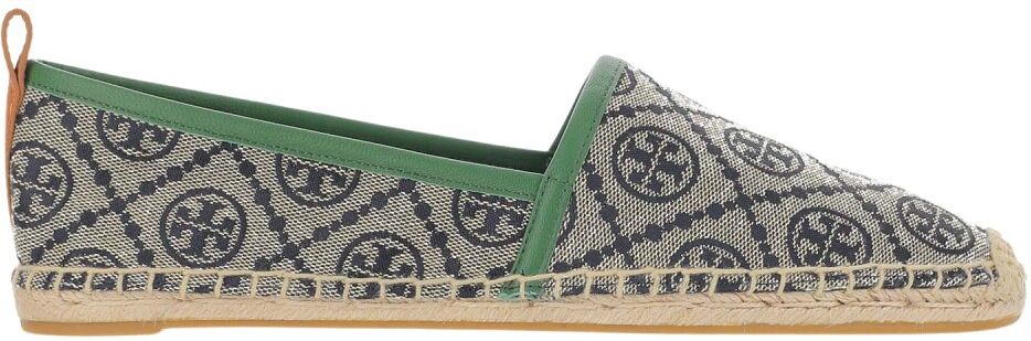 Tory Burch, Espadrilles Verde, Donna, Taglia: 39 1/2 EU